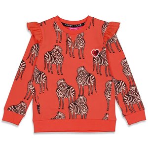 Jubel - Sweater AOP - Blushing Zebra