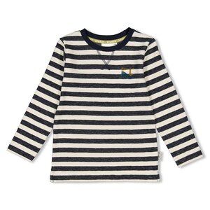 Sturdy - Longsleeve streep - Coastal Cool - Navy