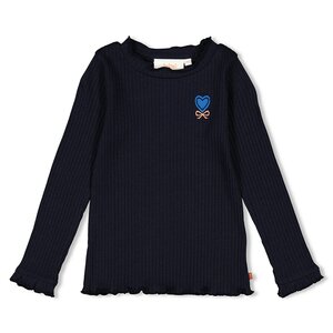 Jubel - Longsleeve rib - Amour Toujours - Navy