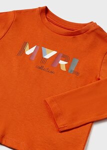 Mayoral - Baby - Longsleeve - 108 - 88 - Naranja