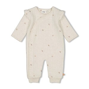 Feetje - Little Rosebud - Pak rib - Offwhite Melange