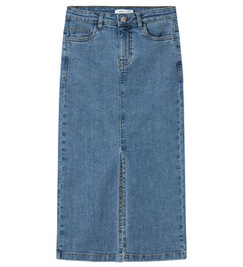 Name It - Maxi Skirt Jeans - Medium Blue Denim