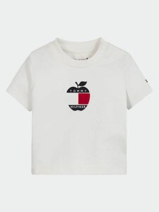 Tommy Hilfiger - T-shirt - Acient White - Appel