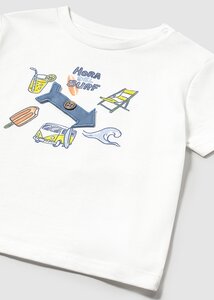 Mayoral - Baby - T-shirt - 1064 - 48 - Blanco