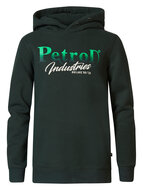 Petrol - Boys Sweater Hooded Print - 6089 - Bottle