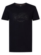 Petrol - Boys T-shirt SS Classic Print - 9091 - Dark Black