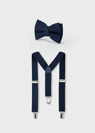 Mayoral - Bretels met vlinderstrikje - 10738 - Navy