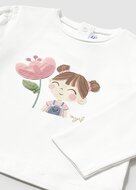 Mayoral - Baby - T-shirt - 1050 - 65 - Blanco