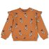 Jubel - Sweater AOP - Amour Toujours - Camel_