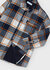 Mayoral - Checked Overshirt - 4107 - 81 - Carrot_