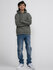 Petrol - Boys Sweater Hooded - 6165 - Dark Sage_